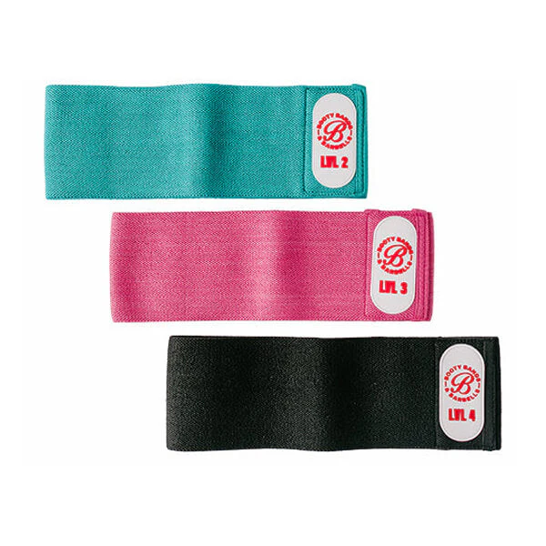 3 Levels of Booty Shaping Bands